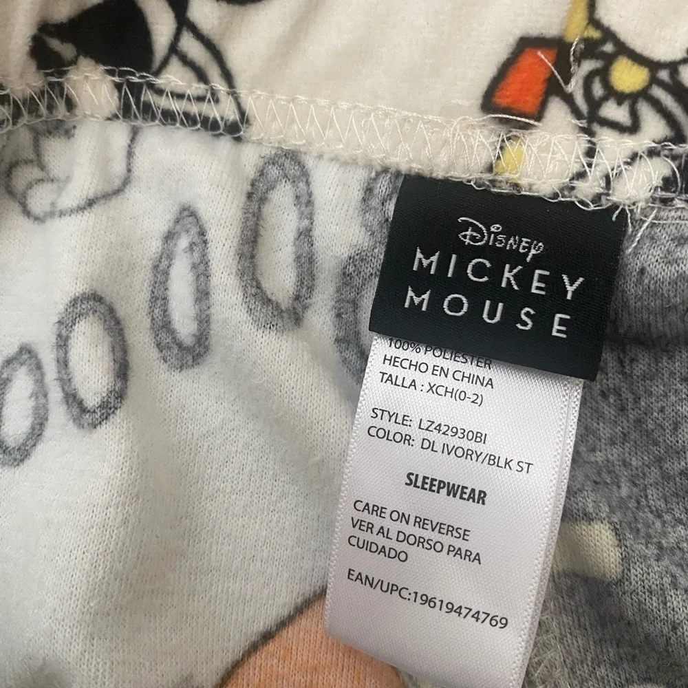Disney Mickey Mouse Halloween Super Soft Sleepwear Pajama Jogger Pants Minnie - Picture 5 of 7